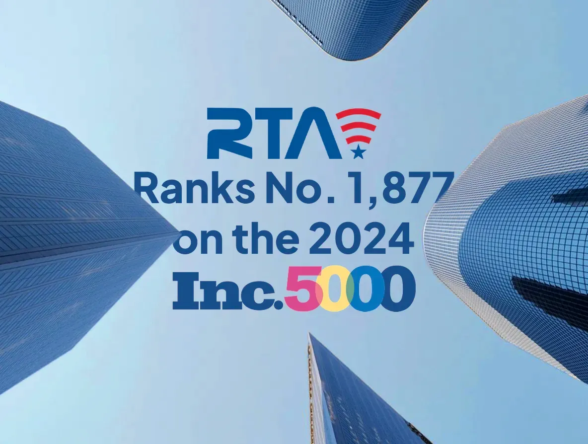 RTA obtains a ranking position (No. 1877) on the 2024 Inc. 5000 list